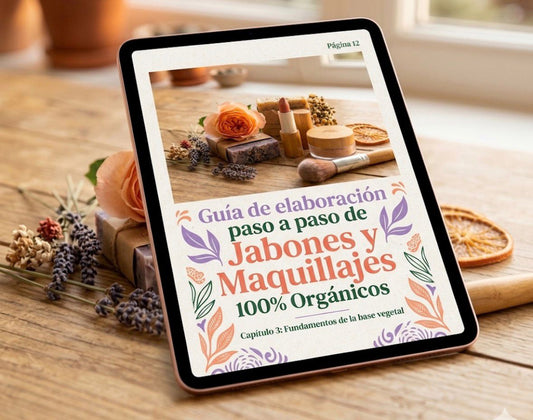 Libro paso a paso de elaboración de cosméticos naturales